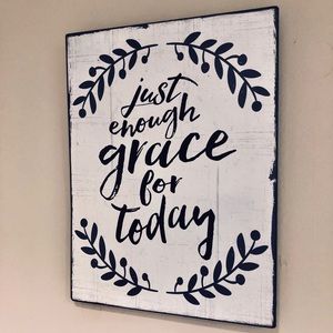 Metal wall sign (small)